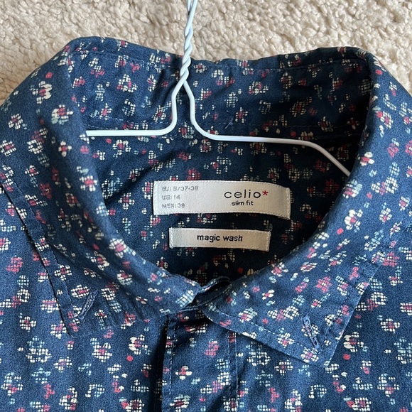 Celio Button-Up Slim Fit (USED) - Picture 3 of 6